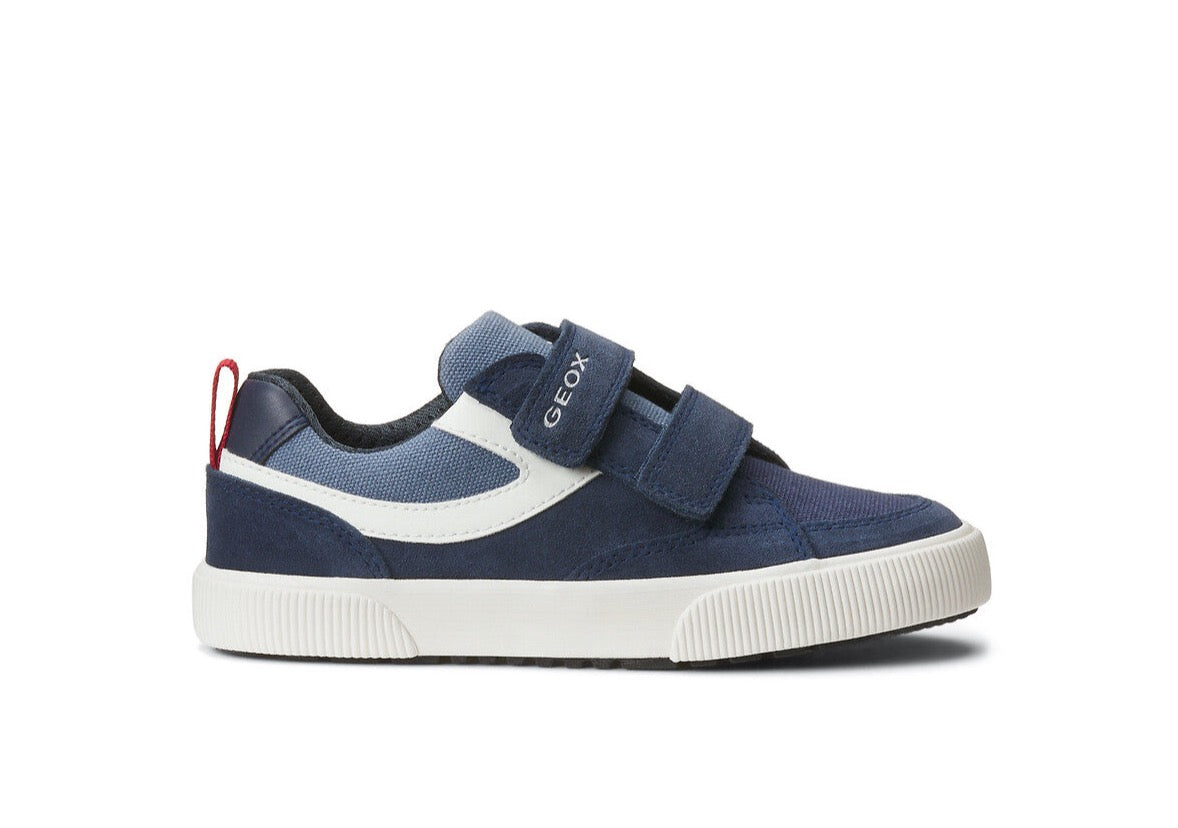 Geox Alphabeet navy velcro