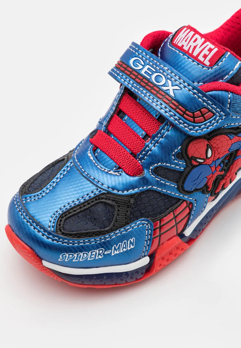 Geox Spiderman lights bayonyc trainer