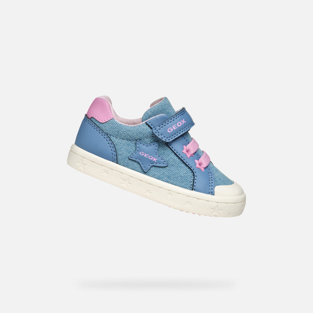 Geox Gisli denim pink canvas