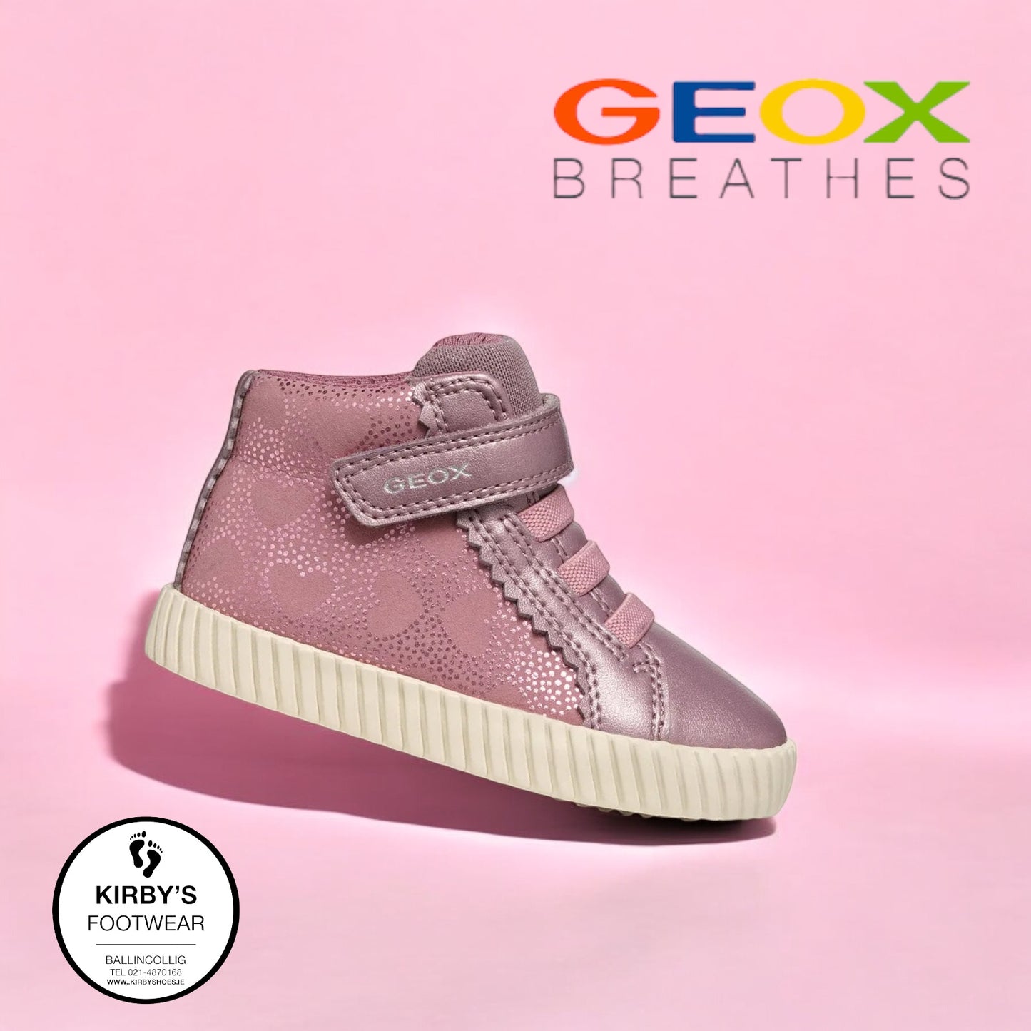 Geox Mirroless pink pearl