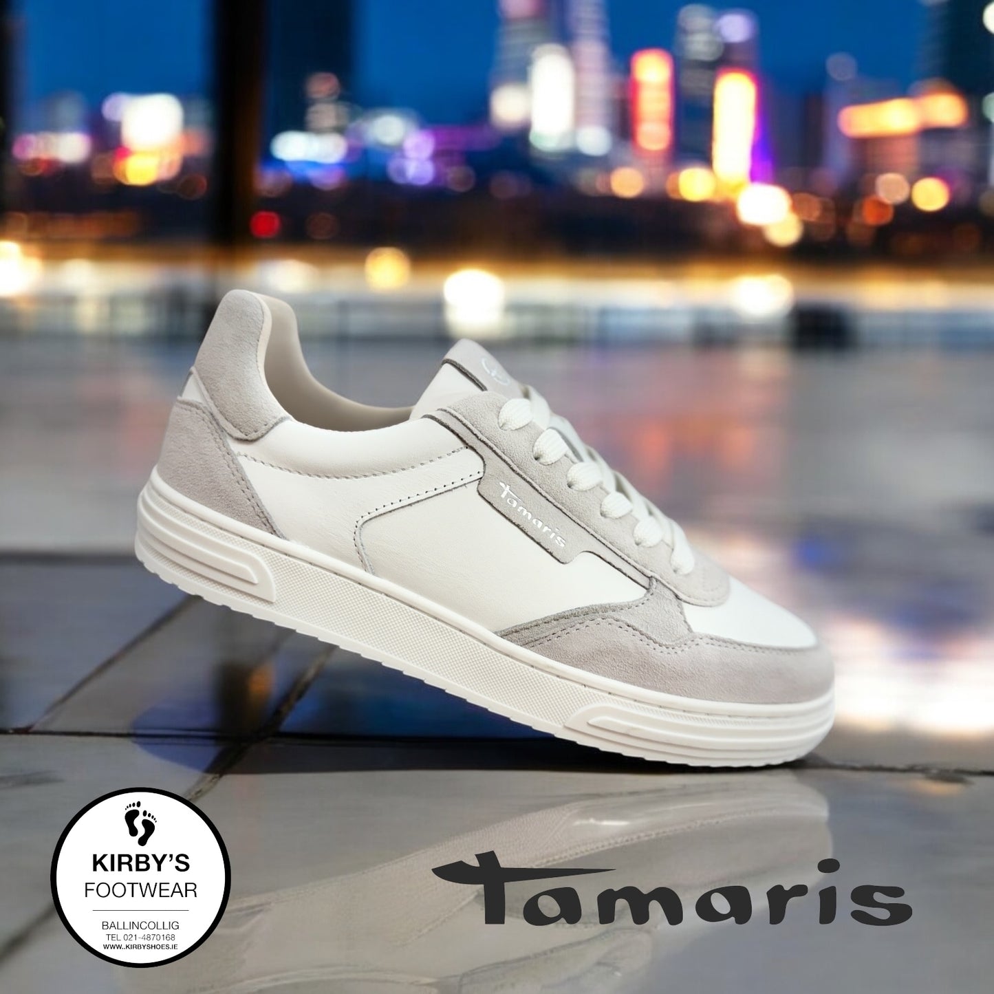 Tamaris trainer light grey - 23617