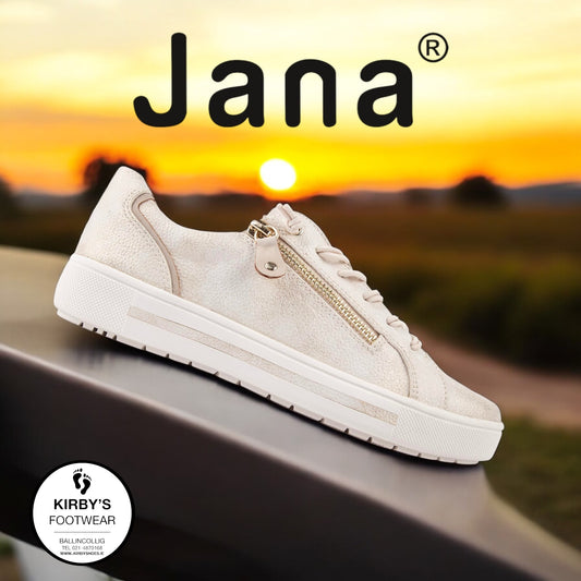 Jana trainer 23660 cloudy gold