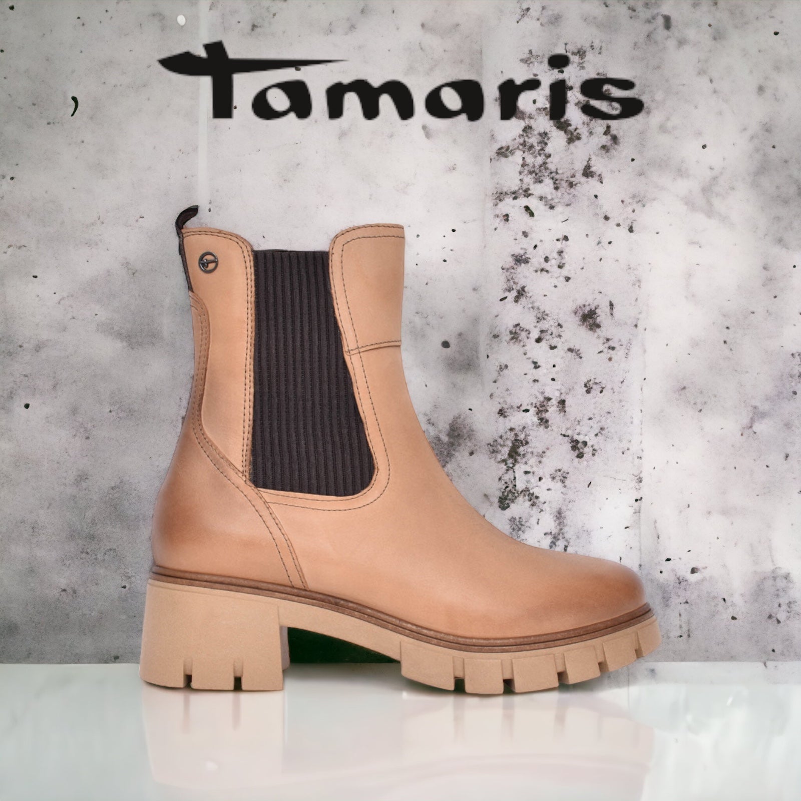 Tamaris tan ankle outlet boots