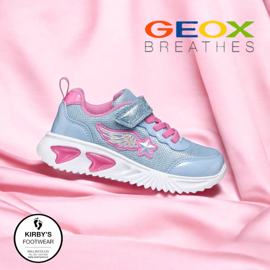 Geox Assister sky pink lights