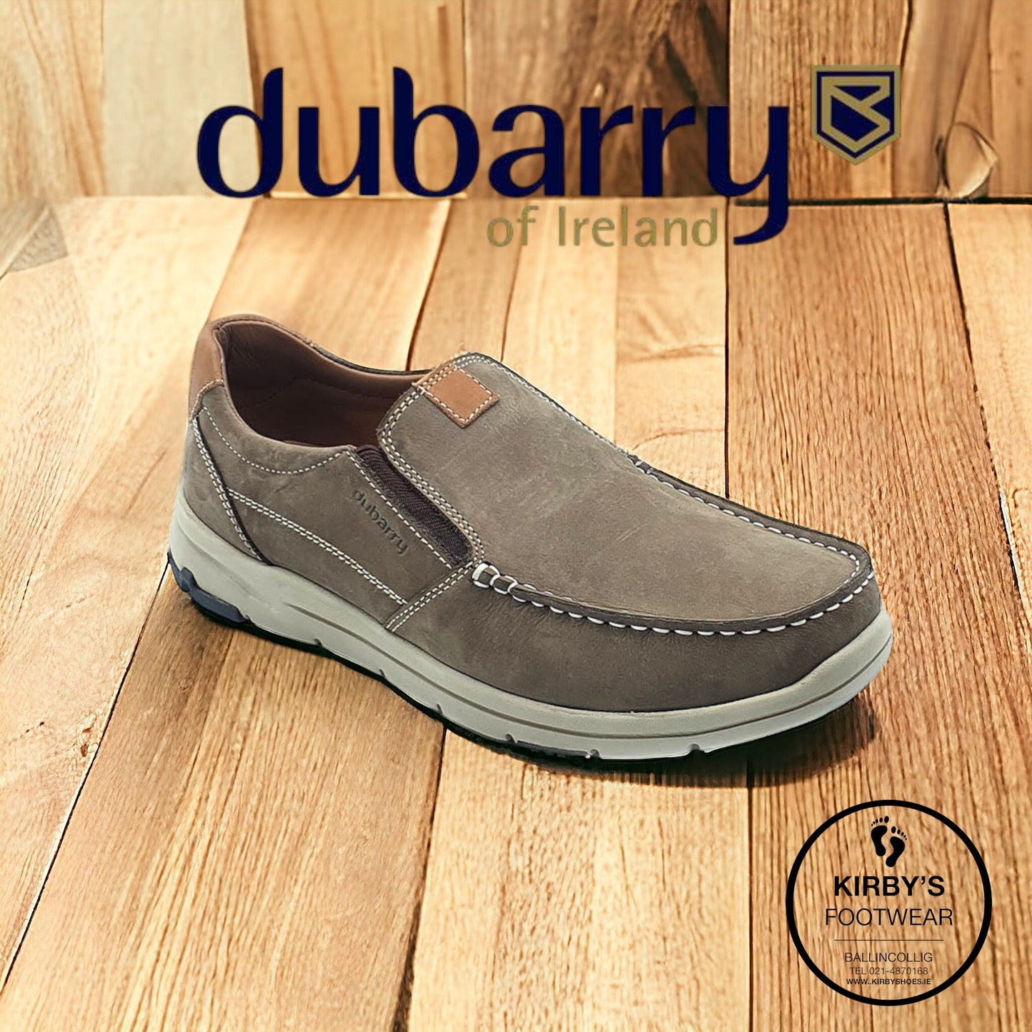 Dubarry Boston pebble slip on