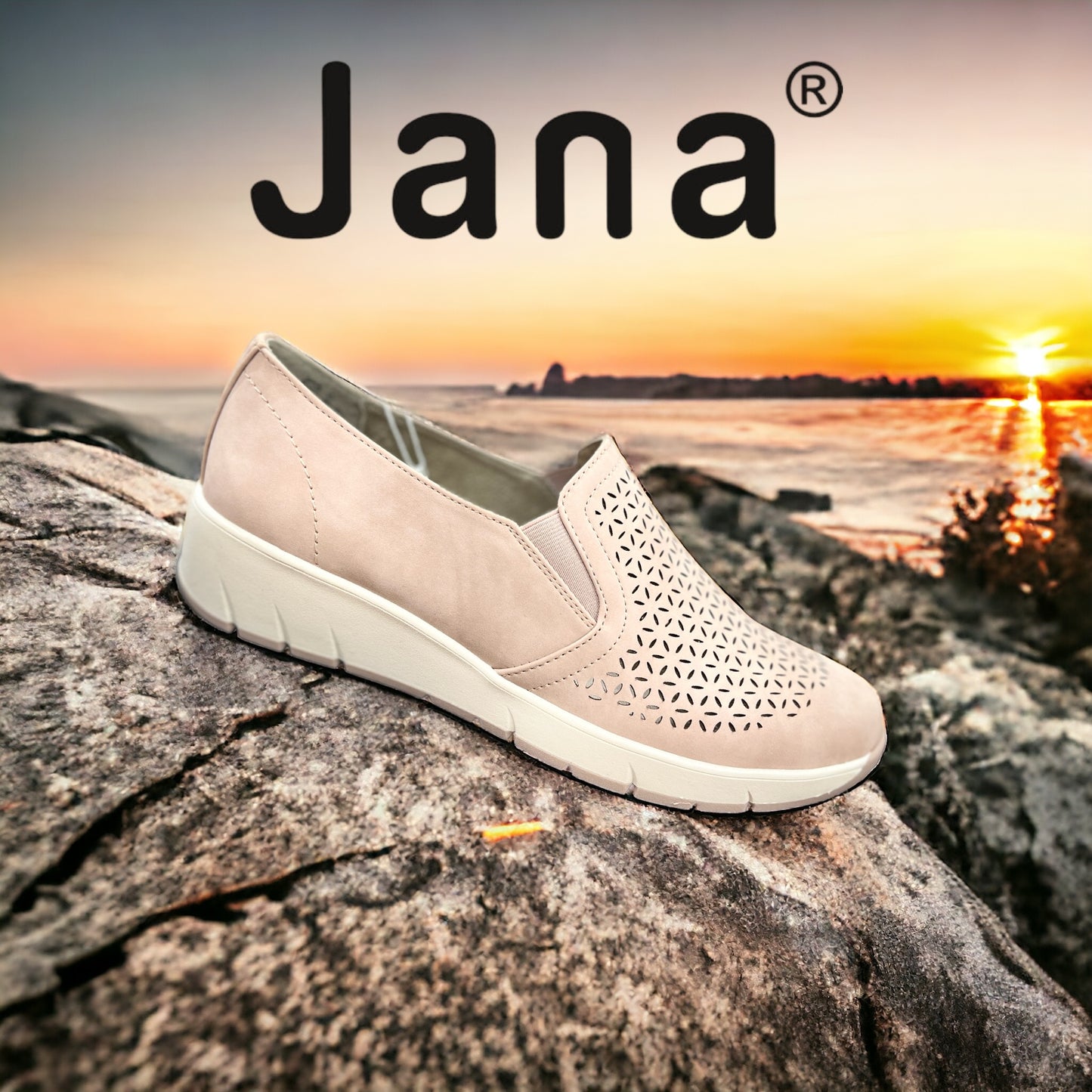 Jana slip-on rose - 24665