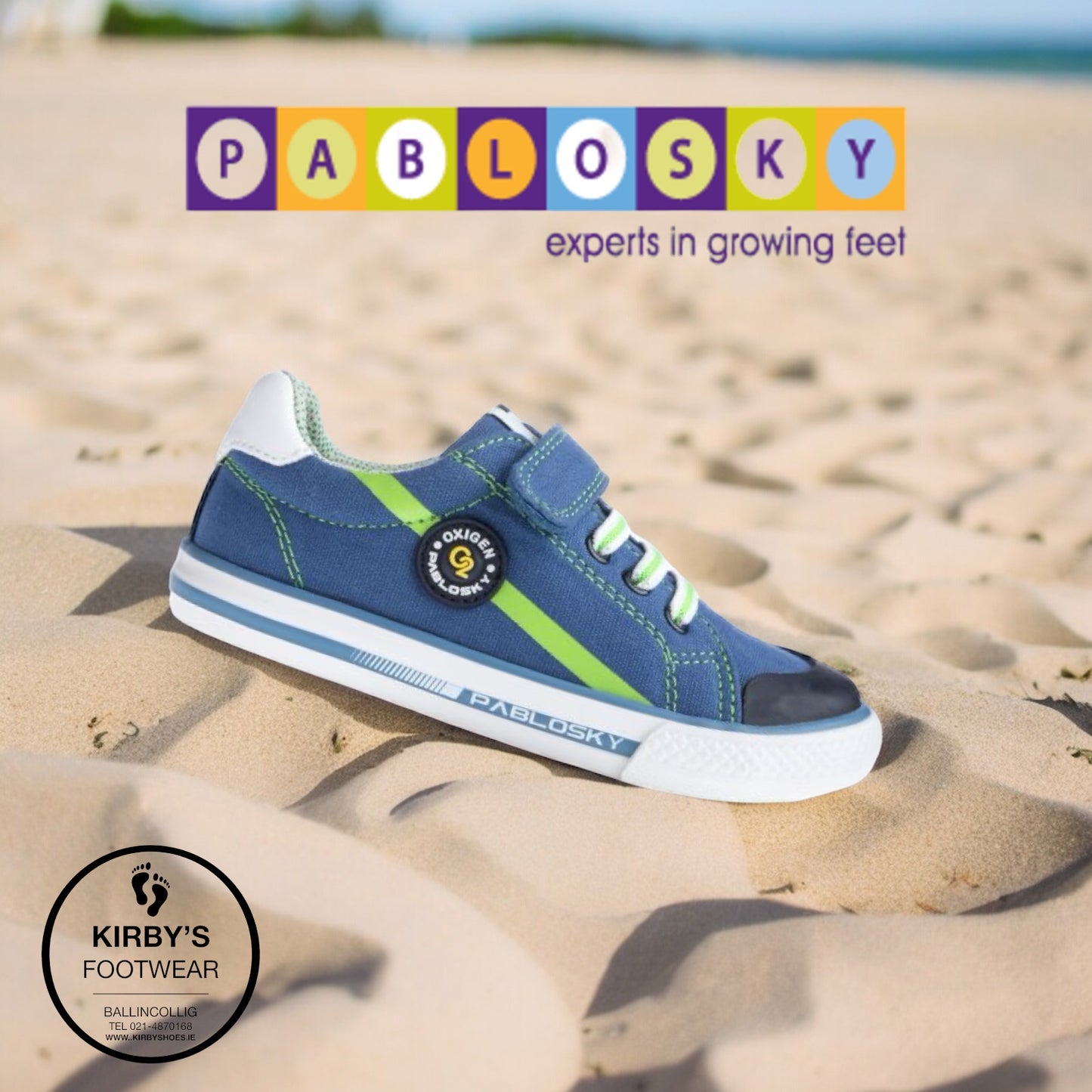 Pablosky canvas navy 976010