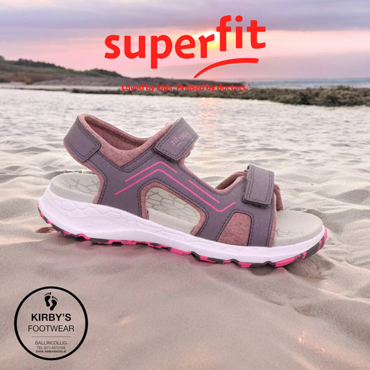 Superfit Criss Cross sandal lilac