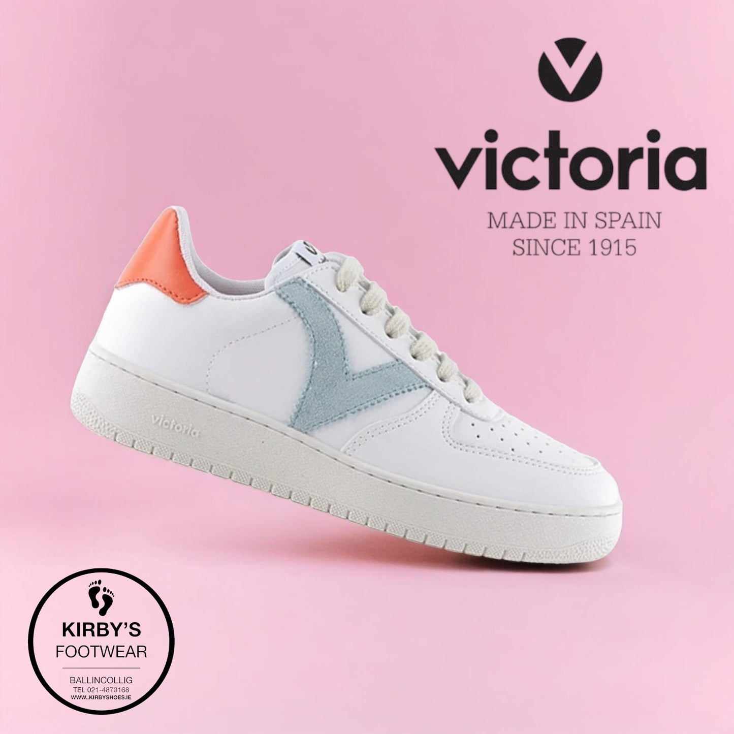 Victoria trainer 1258201 white leather