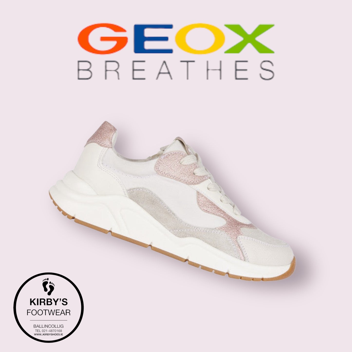 Geox Mawazy trainer rose