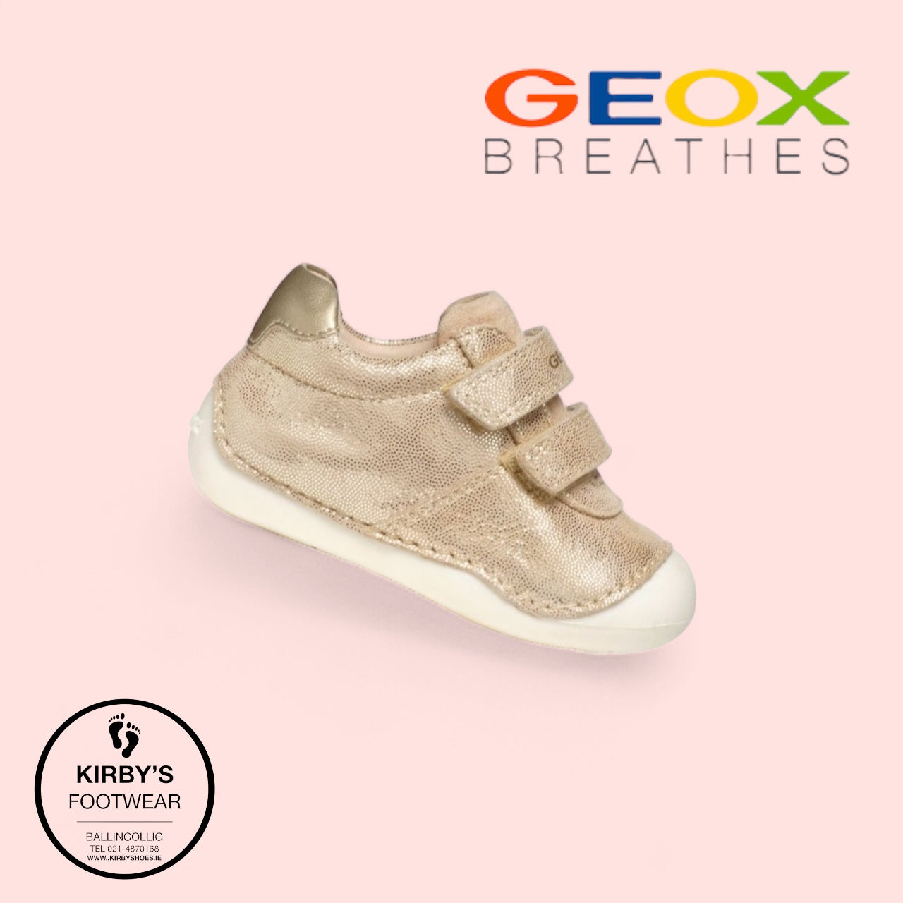 Geox Tutim gold pre walker