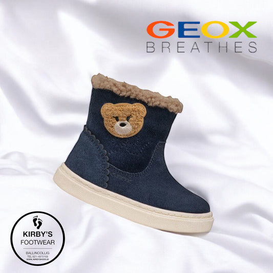 Geox Nashik warm lined boot navy