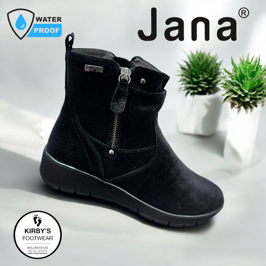 Jana 26467 waterproof boot black