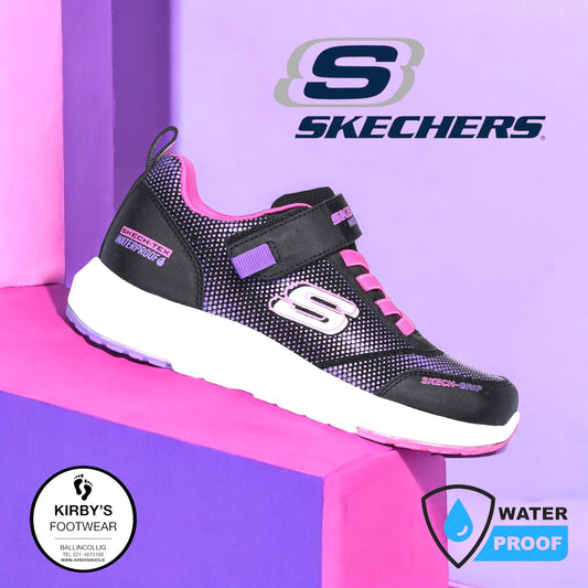 Skechers waterproof - dynamic tread journey time - black pink