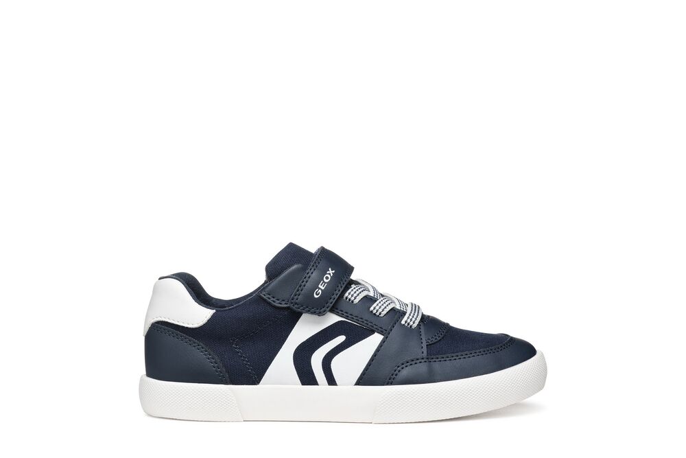 Geox Gisli navy white canvas