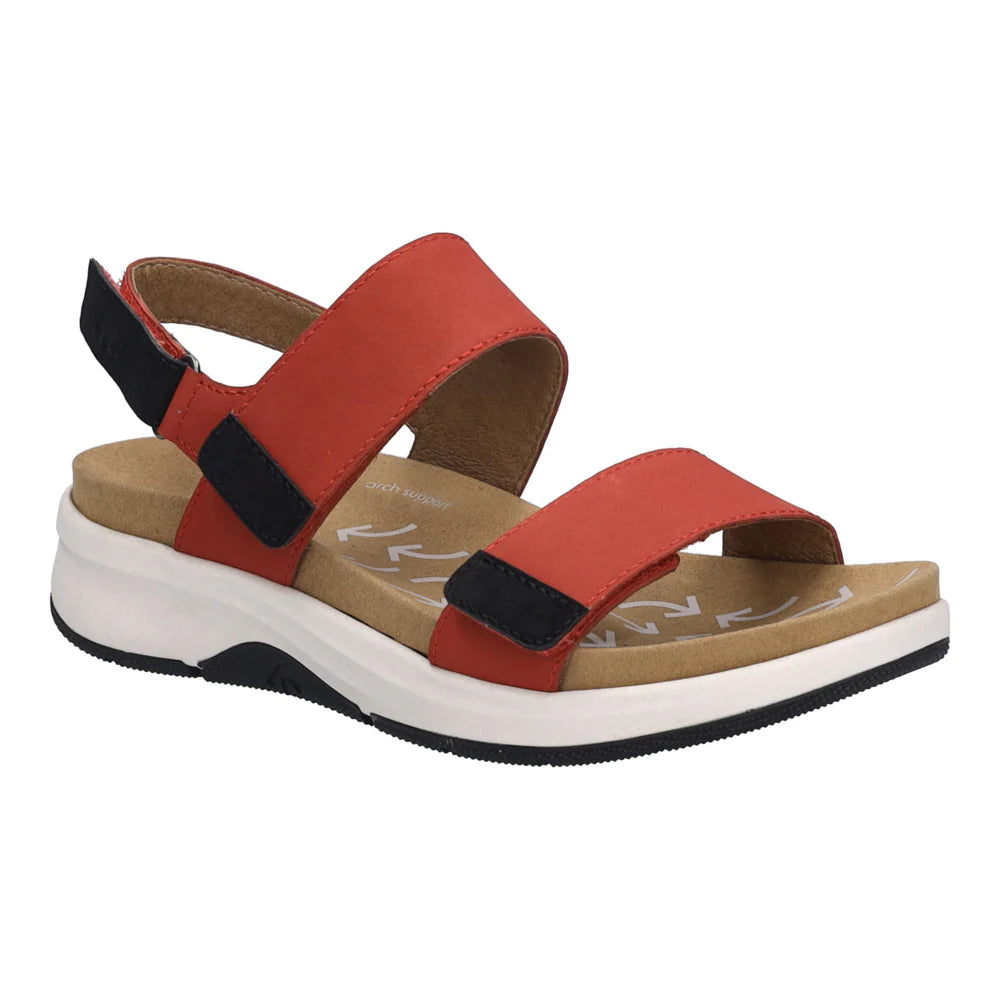 Josef Seibel Estelle 04 - red sandal