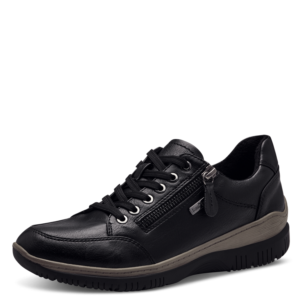 Jana trainer waterproof black 23778