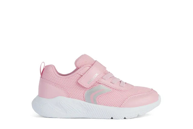 Geox Sprintye velcro baby pink