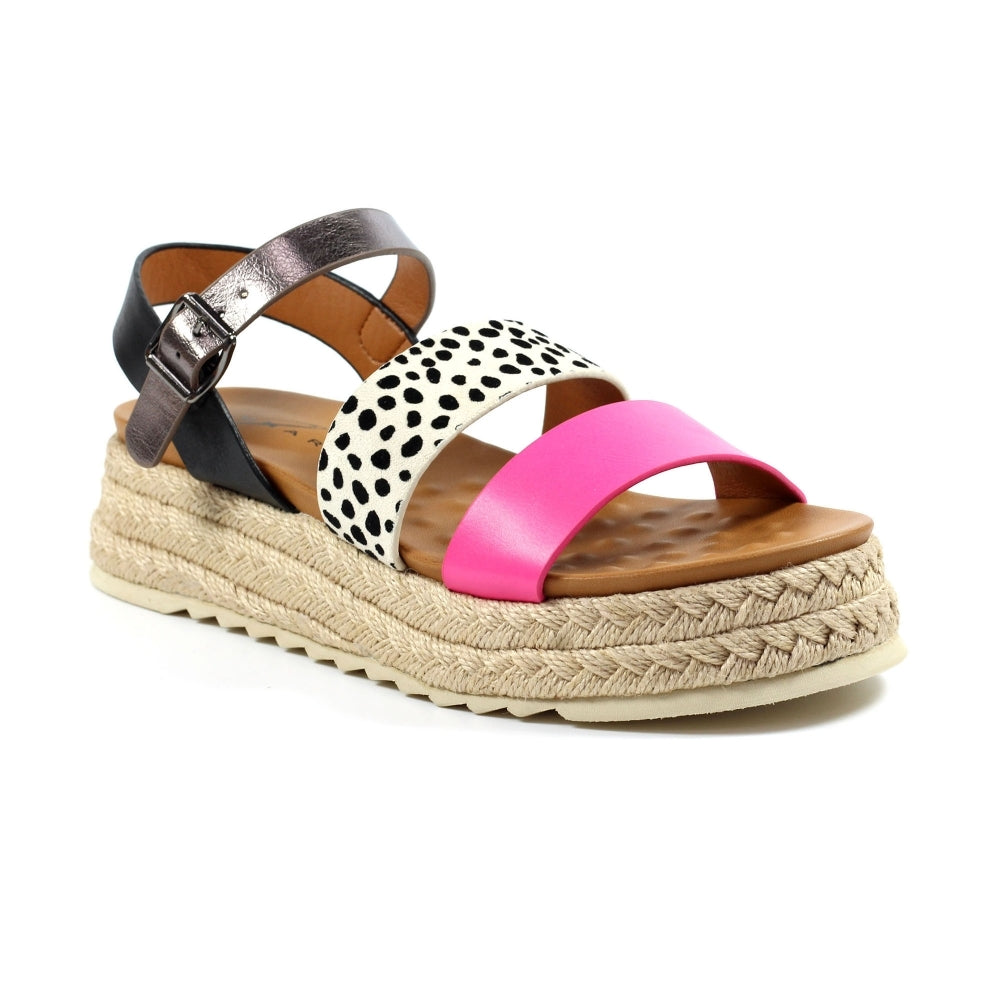 Lunar summer sandal - Fuchsia