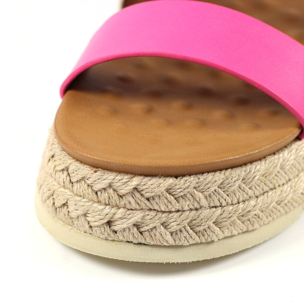 Lunar summer sandal - Fuchsia