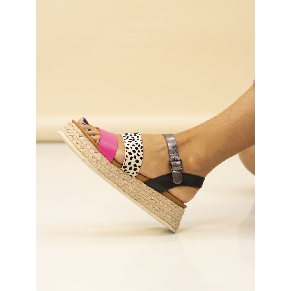 Lunar summer sandal - Fuchsia